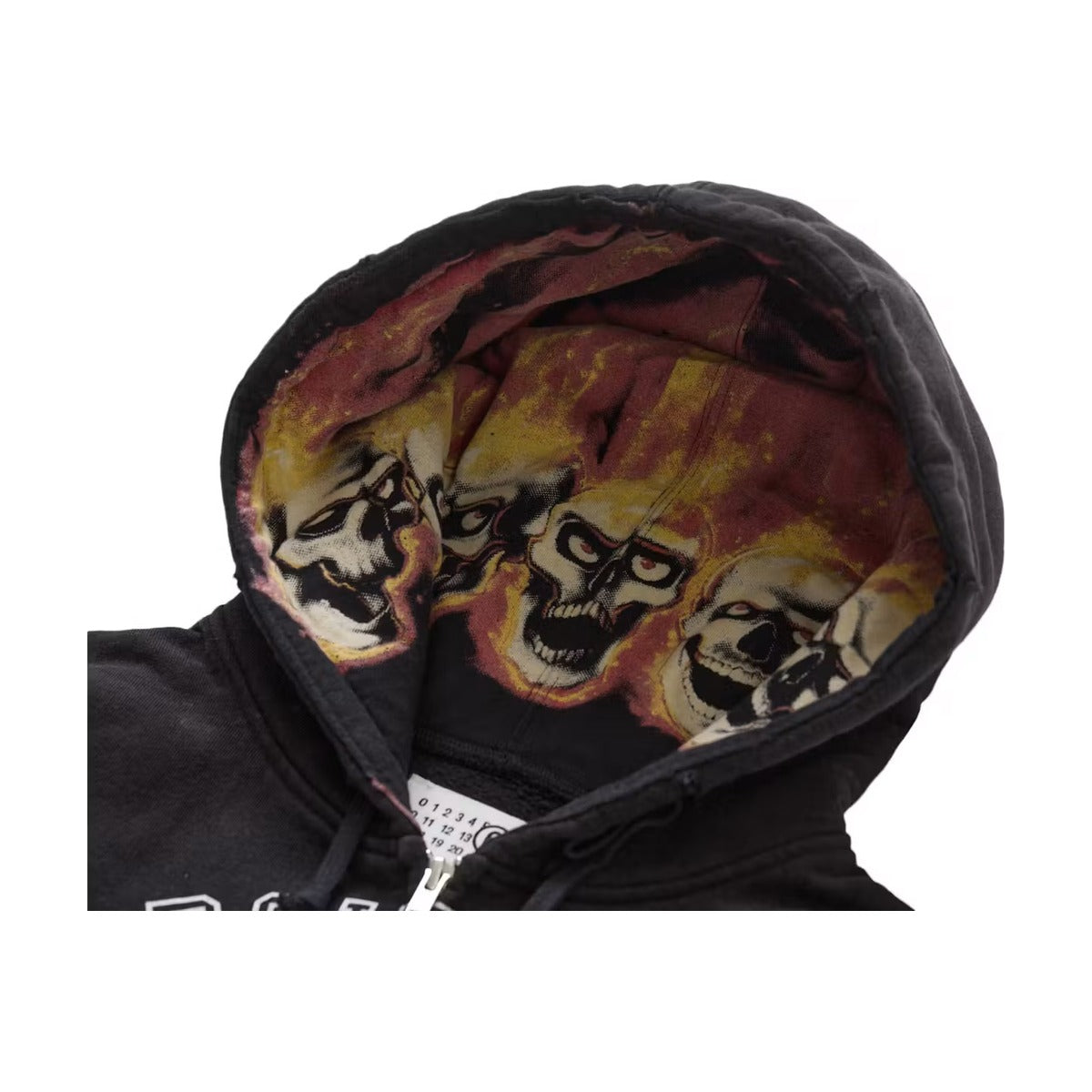 Supreme x MM6 Maison Margiela Zip Up Hooded Sweatshirt – Black (SS24)