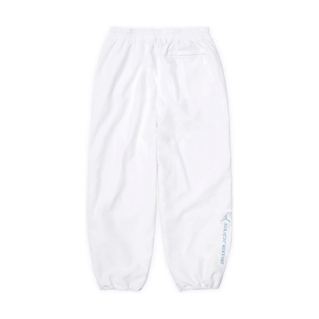 Supreme x Jordan Track Pant – Summit White (SS26)