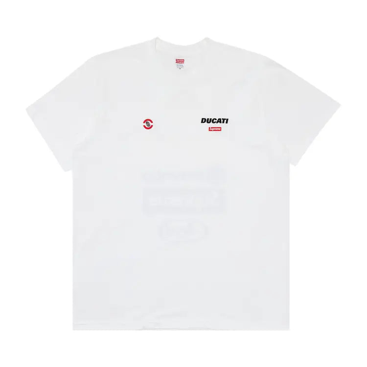 Supreme x Ducati Logo Tee White (SS24)