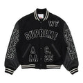 Supreme Praises Varsity Jacket Black