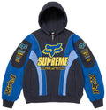 Supreme x Fox Racing Factory Team Zip Hoodie Blue