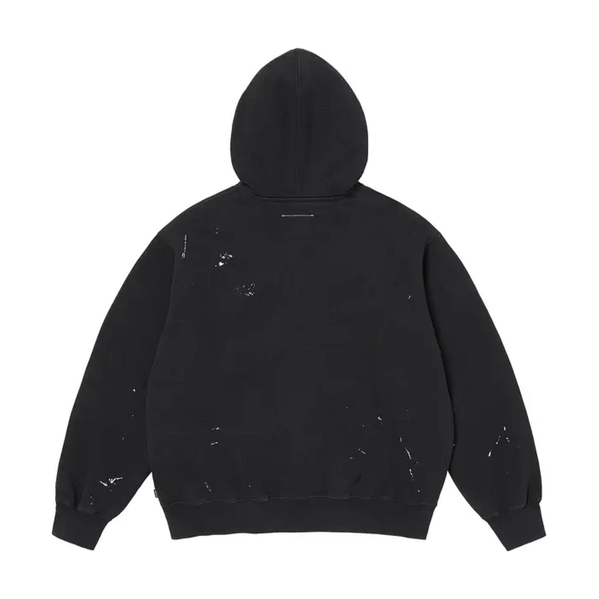 Supreme x MM6 Maison Margiela Box Logo Zip Up Hooded Sweatshirt – Black (SS26)