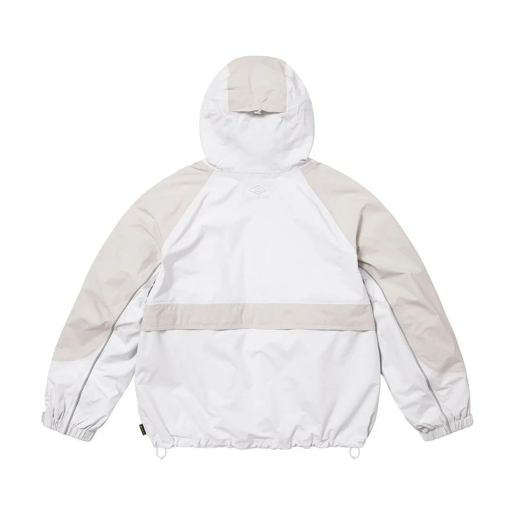 Supreme x Umbro Gore-Tex Hooded Jacket – White (SS25)