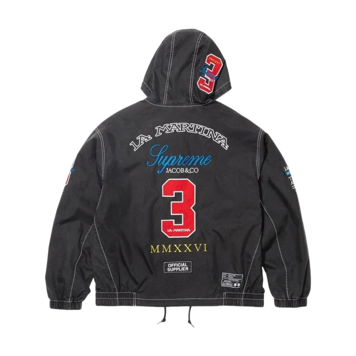 Supreme x La Martina x Jacob & Co Lightweight Hooded Jacket (SS26)