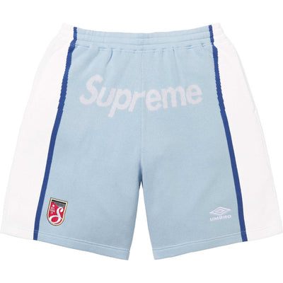 Supreme x Umbro Knit Soccer Short Baby Blue (SS25)