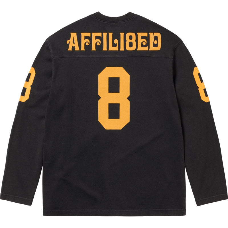 Supreme Affiliated L/S Football Top Black (SS25)