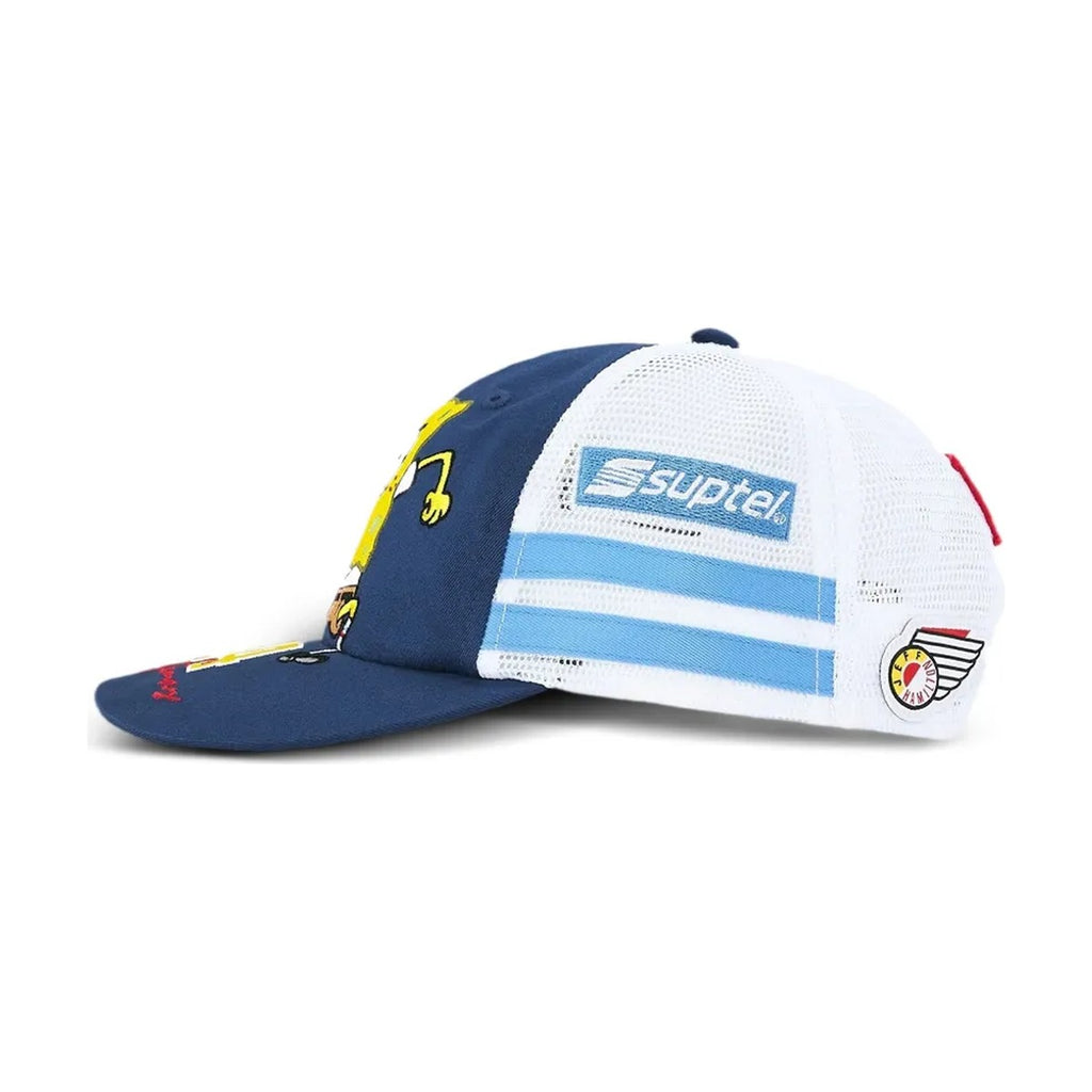 Supreme x Bob l'éponge Jeff Hamilton Casquette 6 Panneaux Dos Mesh Blanc (SS25)