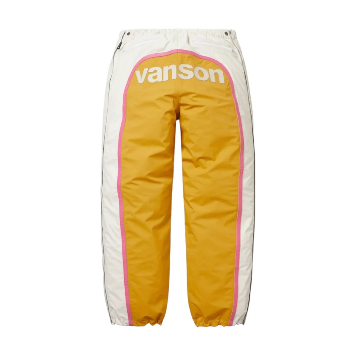 Pantalon Supreme x Vanson Leathers Gore-Tex – Blanc (AH25)