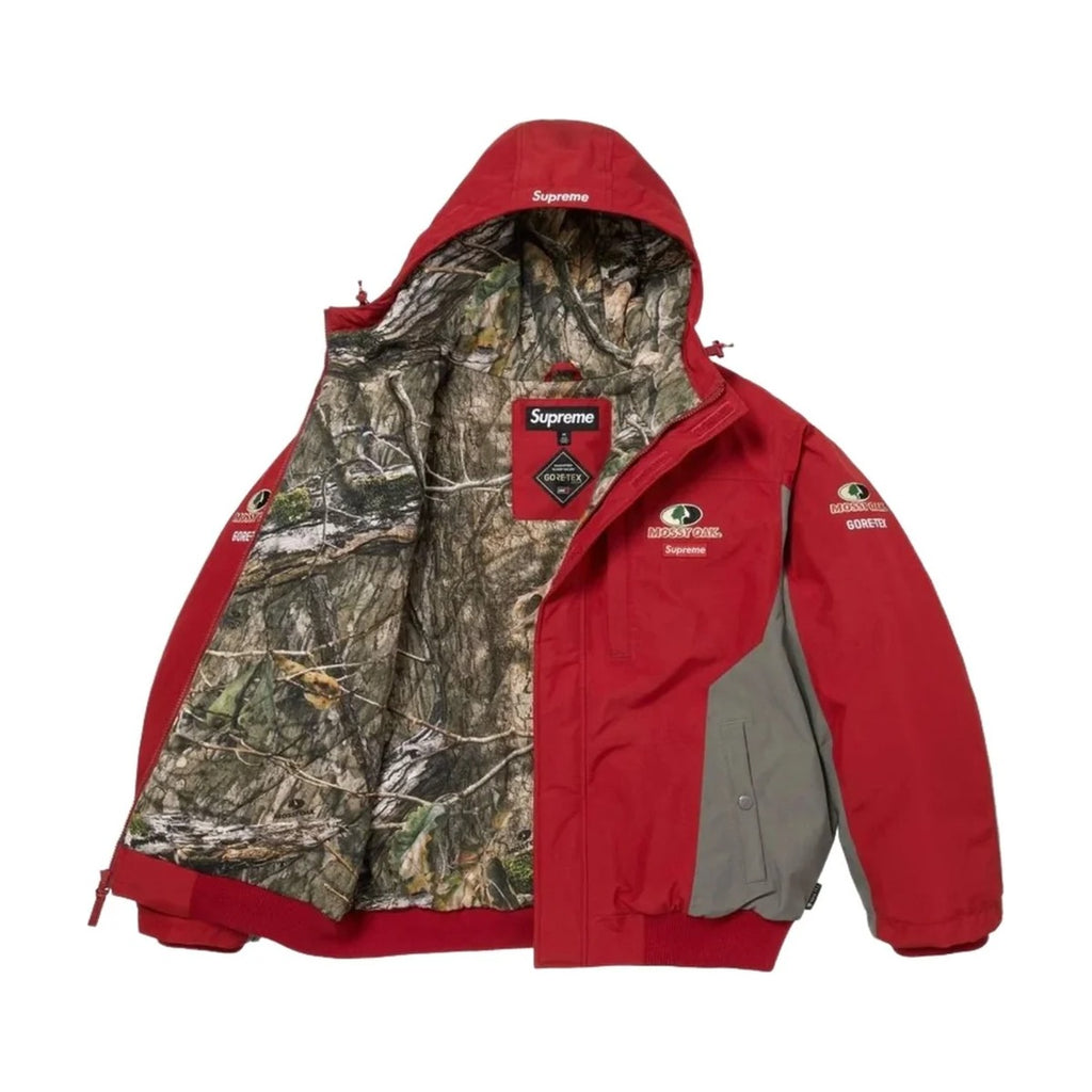 Supreme Gore-Tex Mossy Oak Jacket – Red (SS26)