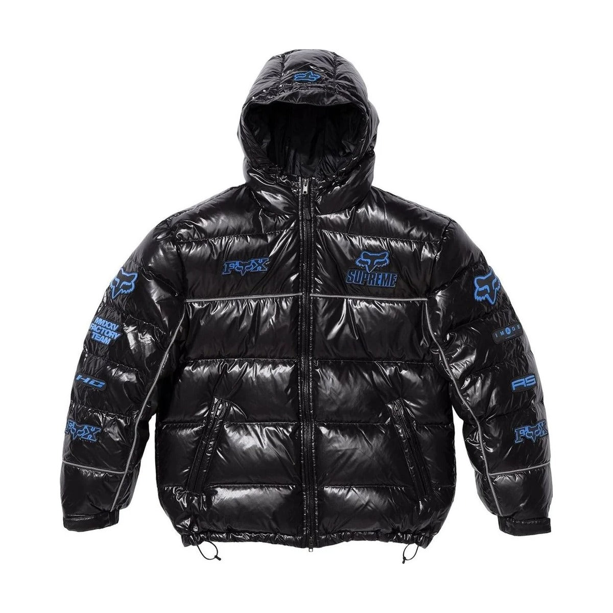 Doudoune Shiny Supreme x Fox Racing – Noir (AH25)