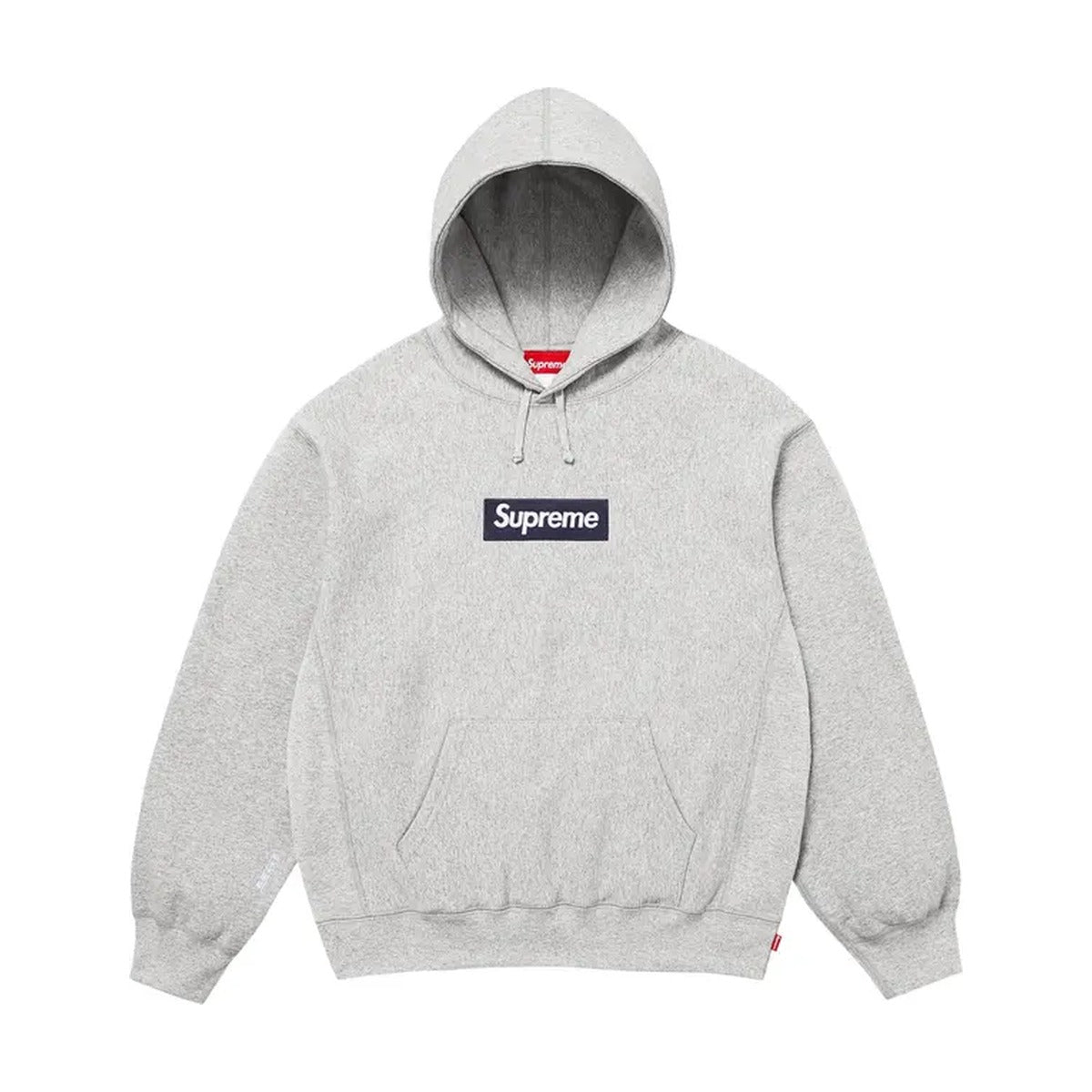 Supreme Box Logo Hooded Sweatshirt – Heather Grey (FW25)