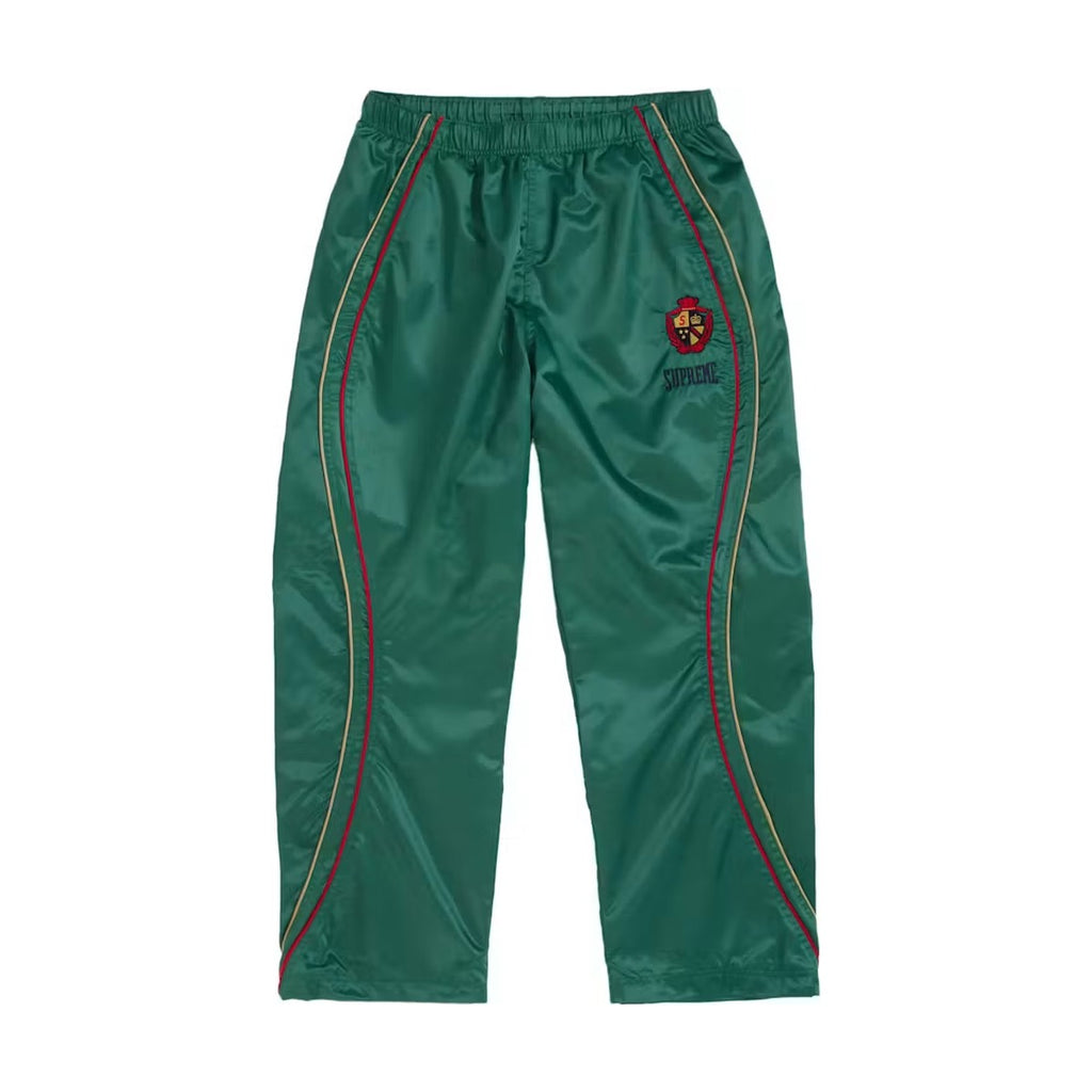 Pantalon de survêtement en satin Supreme – Vert (PE25)