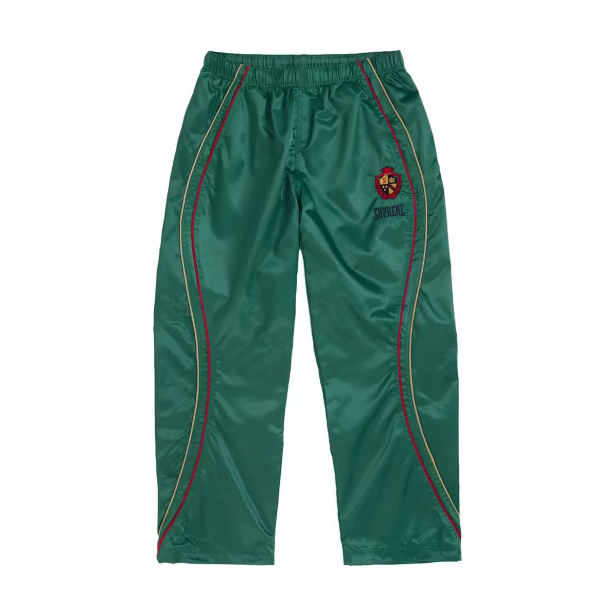 Pantalon de survêtement en satin Supreme – Vert (PE25)