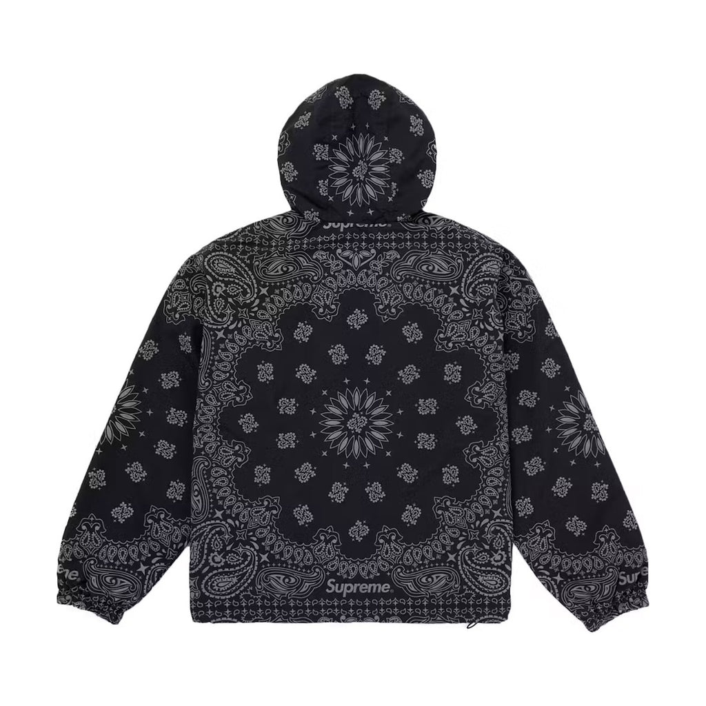 Supreme Reflective Bandana Anorak – Black (SS26)