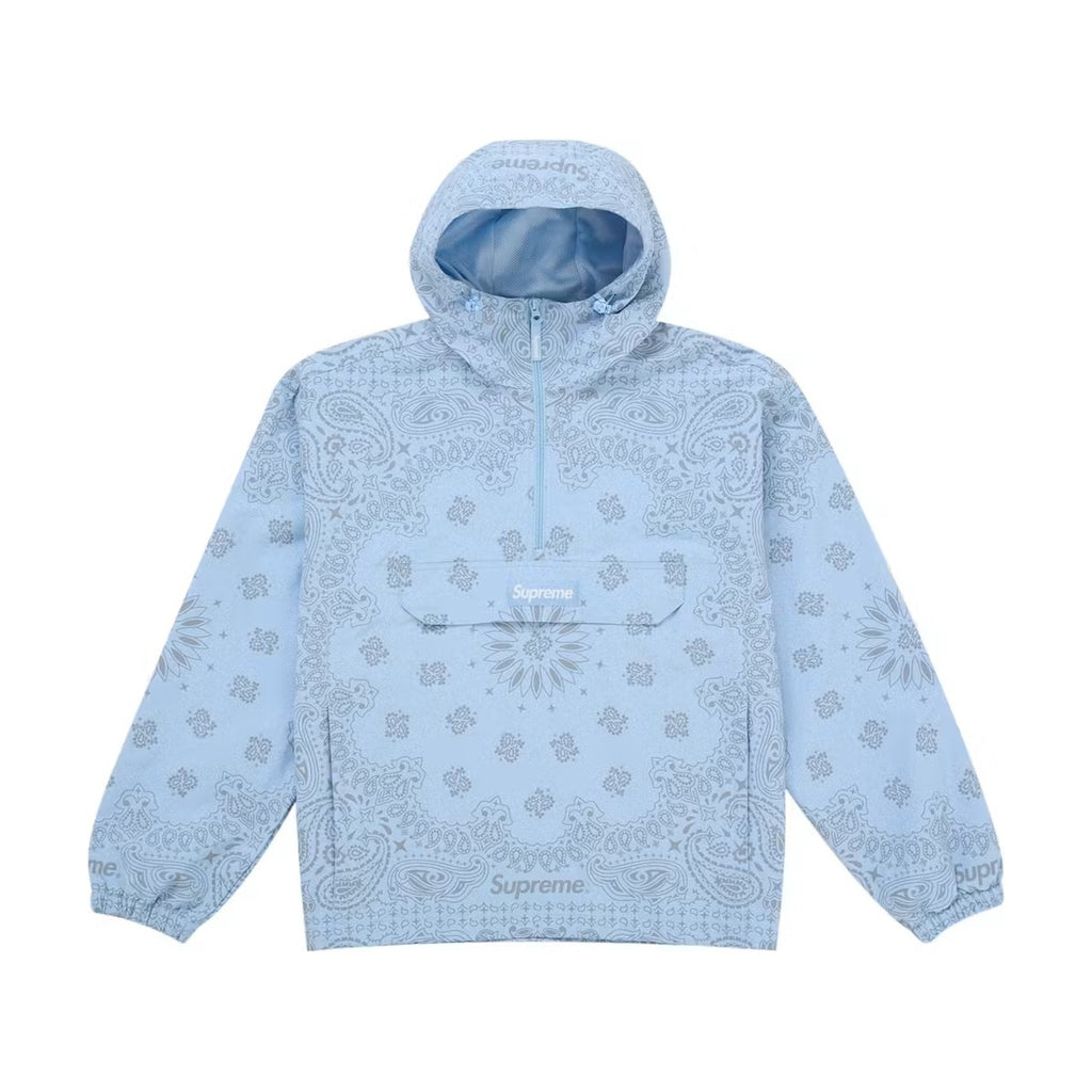 Supreme Reflective Bandana Anorak – Light Blue (SS26)