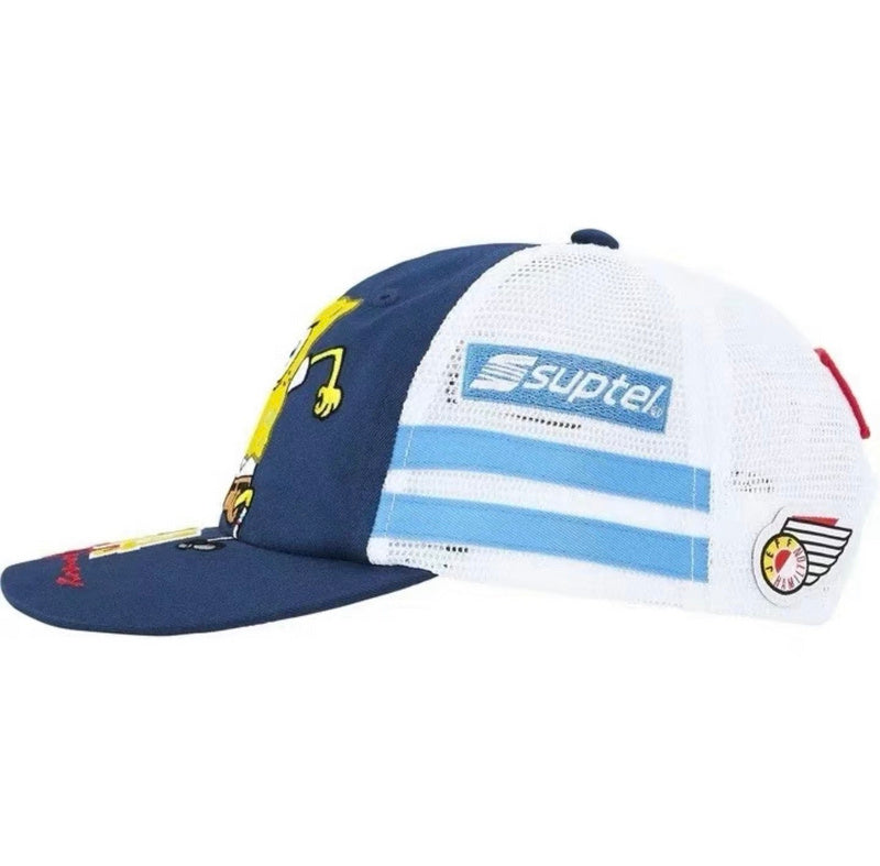 Supreme x SpongeBob SquarePants Jeff Hamilton Mesh Back 6-Panel White (SS25)