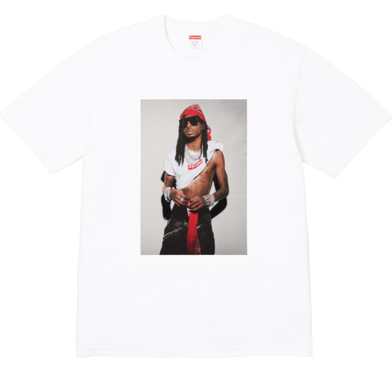 Supreme x Playboi Carti Tee White (FW25)