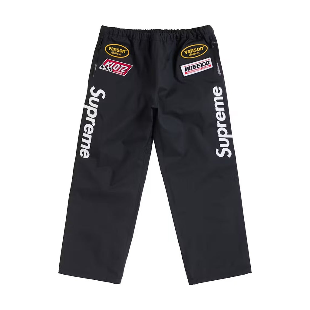 Supreme x Vanson Leathers Gore-Tex Pant – Black (FW25)