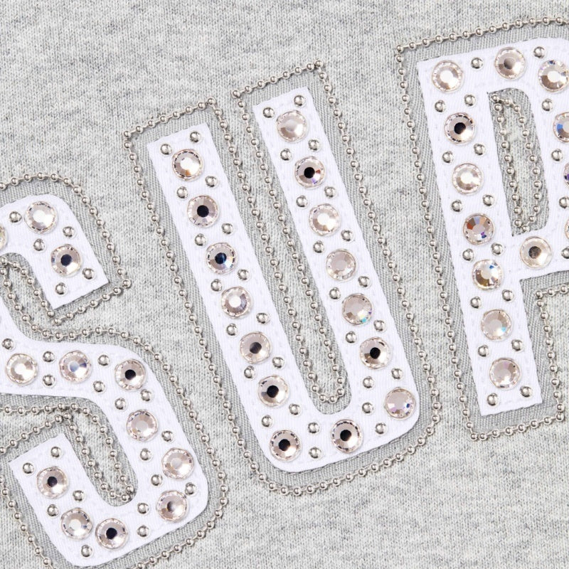 Supreme x b.b. Simon Zip Up Hooded Sweatshirt Grey (SS25)
