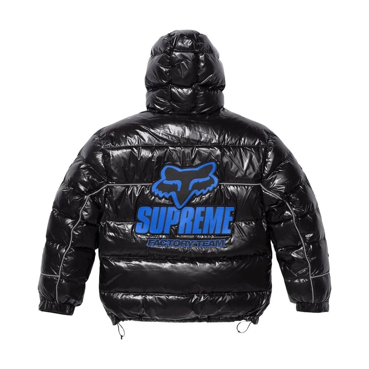 Doudoune Shiny Supreme x Fox Racing – Noir (AH25)