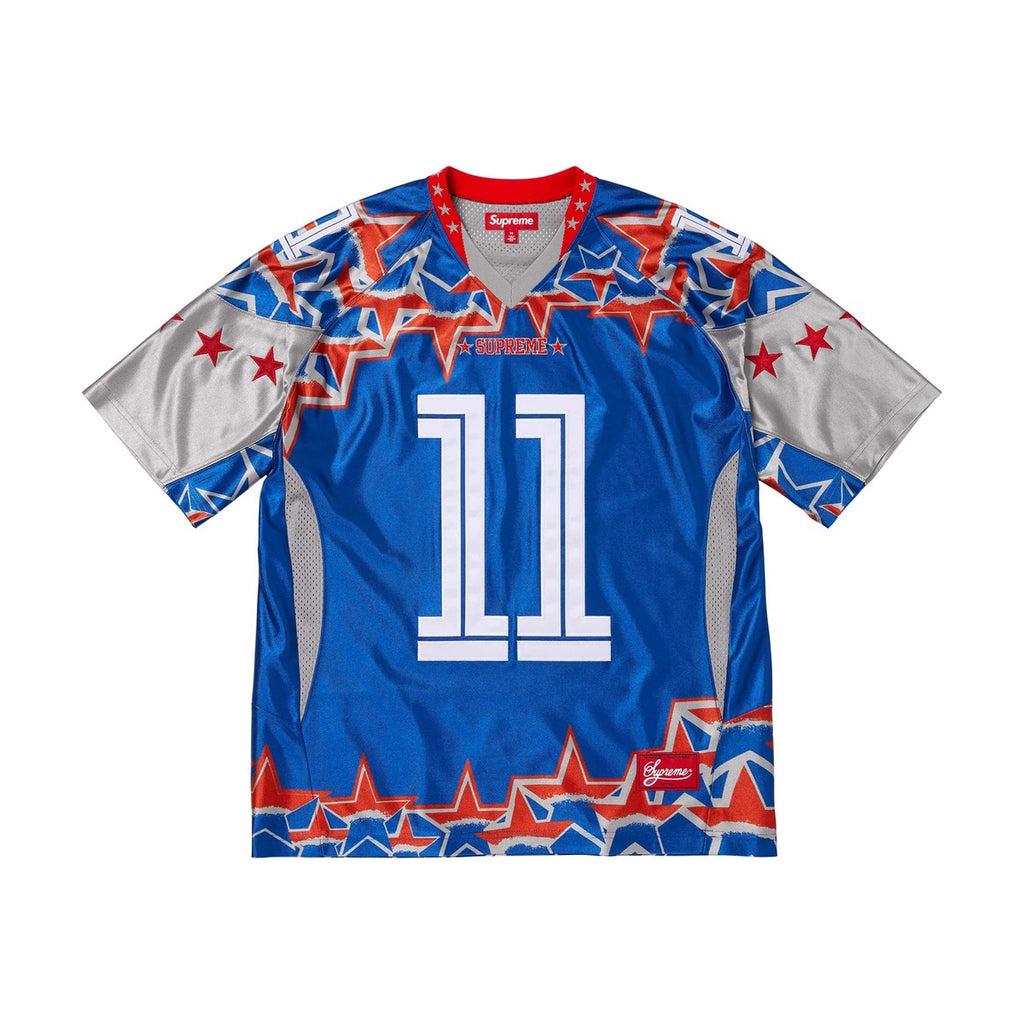 Supreme Stars Football Jersey – Blue (SS25)