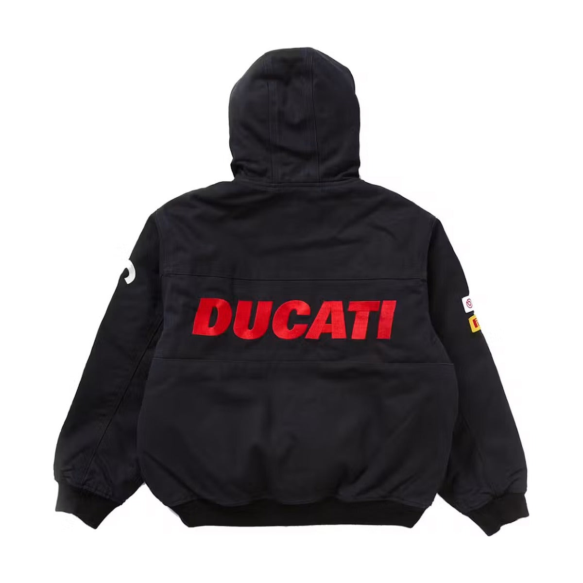 Supreme x Ducati Hooded Work Jacket – Black (SS24)
