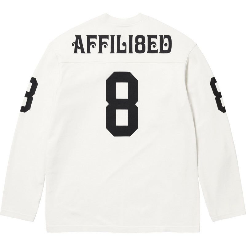 Supreme Affiliated L/S Football Top White (SS25)