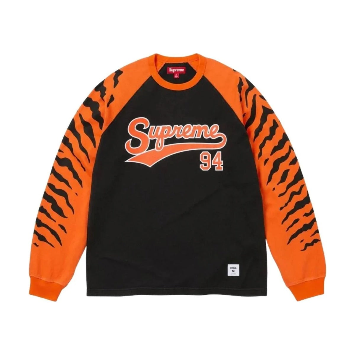 Supreme Tiger Raglan L/S Top – Black (SS26)