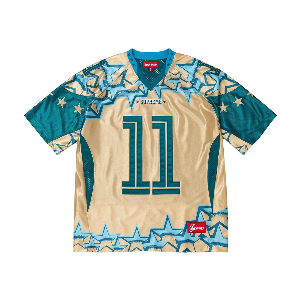 Supreme Stars Football Jersey – Tan (SS25)