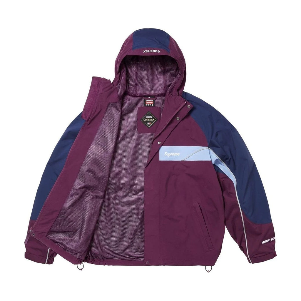 Supreme x Umbro Gore-Tex Hooded Jacket – Dark Purple (SS25)