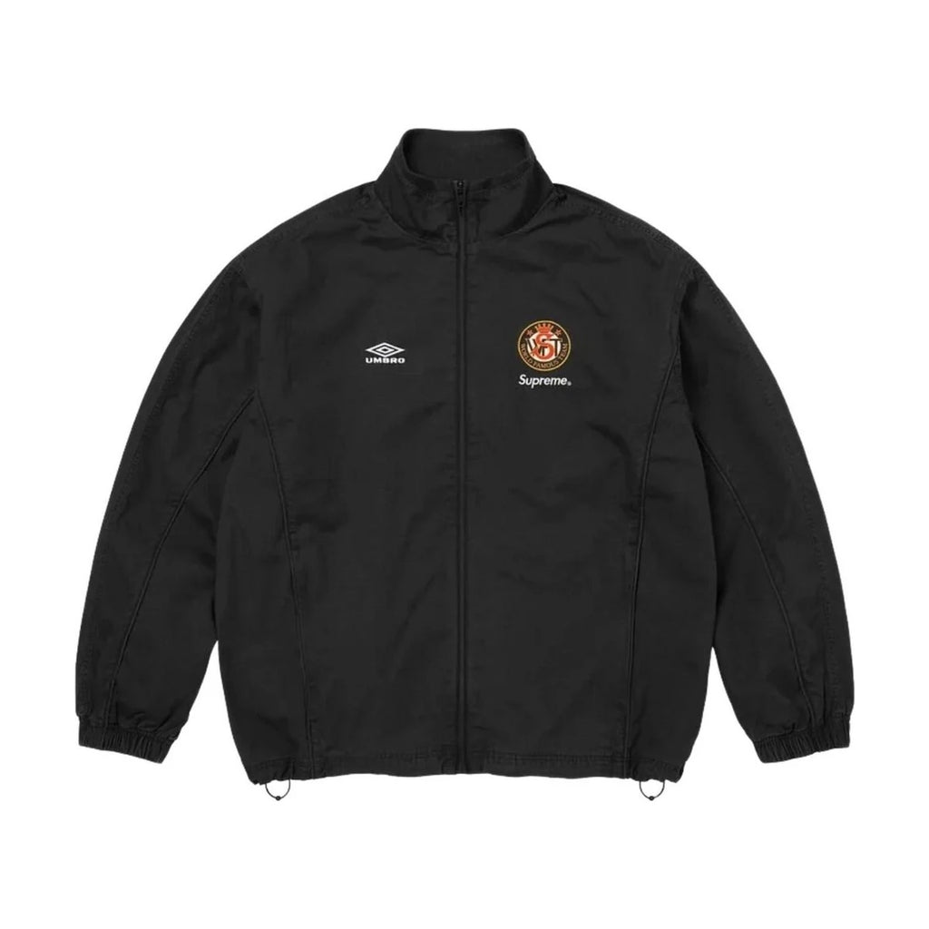 Veste de survêtement Supreme x Umbro en coton ripstop – Noir (PE26)