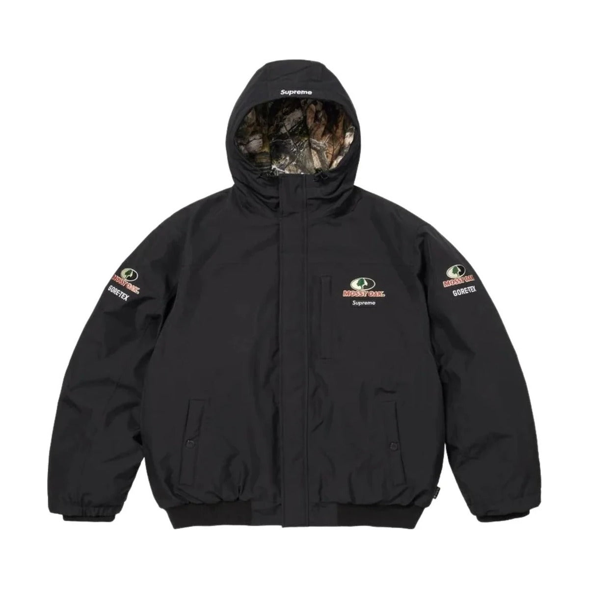 Veste Supreme Gore-Tex Mossy Oak – Noire (PE26)