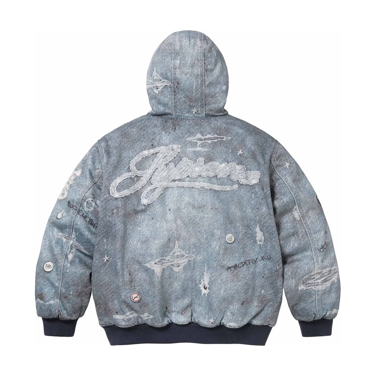 Veste de travail à capuche trompe-l'œil Supreme HJR (AH24)