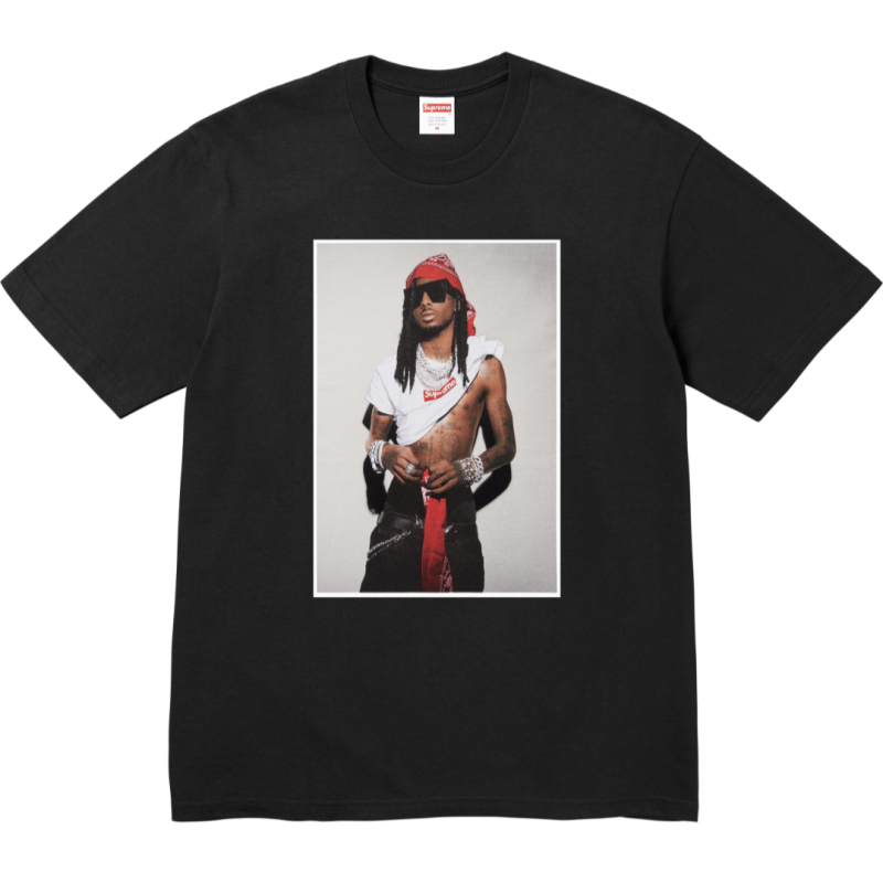Supreme x Playboi Carti Tee Black (FW25)