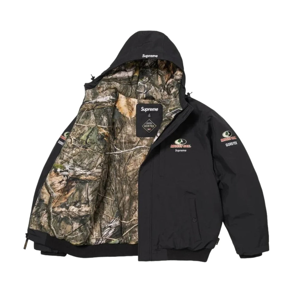 Veste Supreme Gore-Tex Mossy Oak – Noire (PE26)