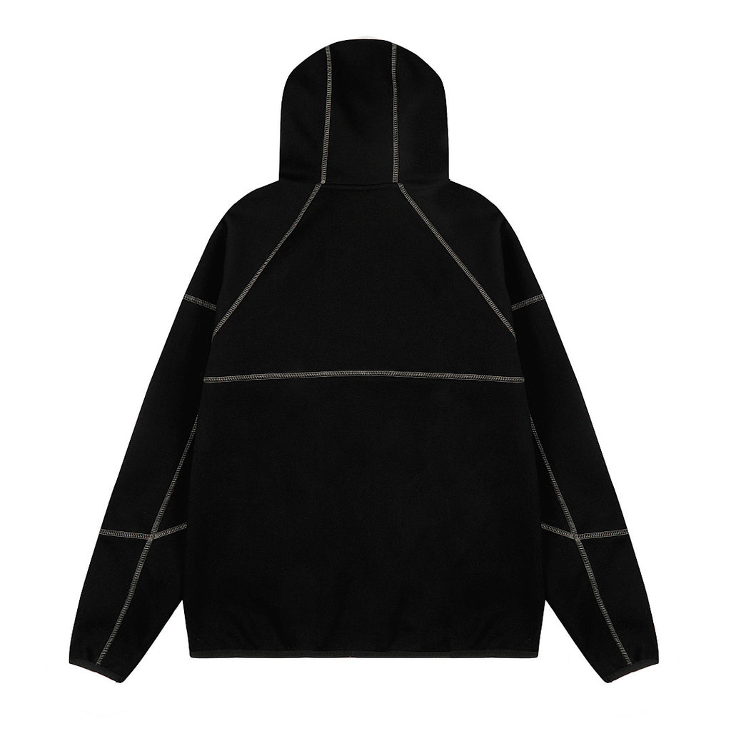 6PM Zip Hoodie Black