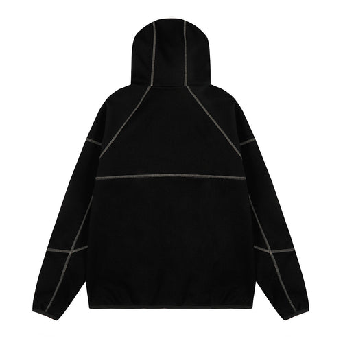 6PM Zip Hoodie Black