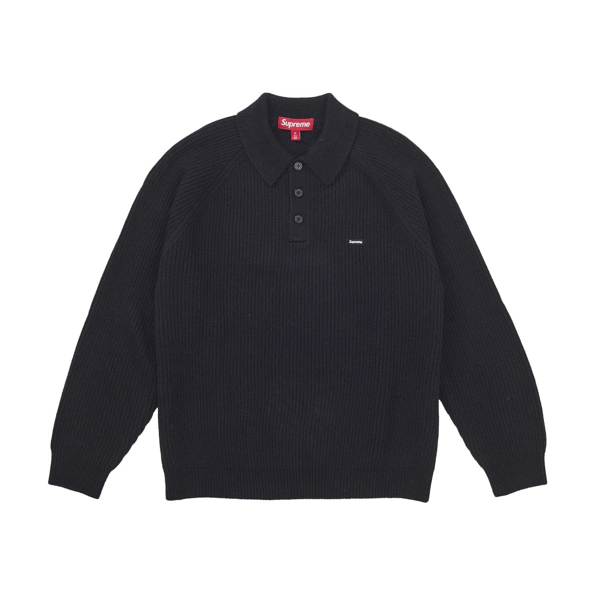 Pull polo Supreme Small Box – Noir (AH25)