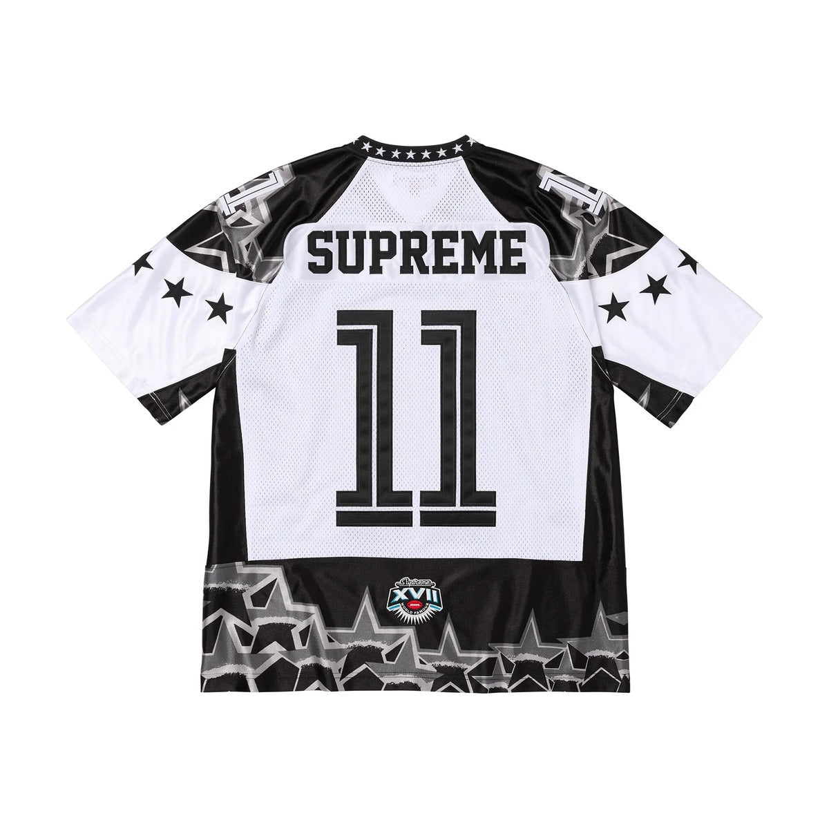 Maillot de football Supreme Stars – Noir (PE25)