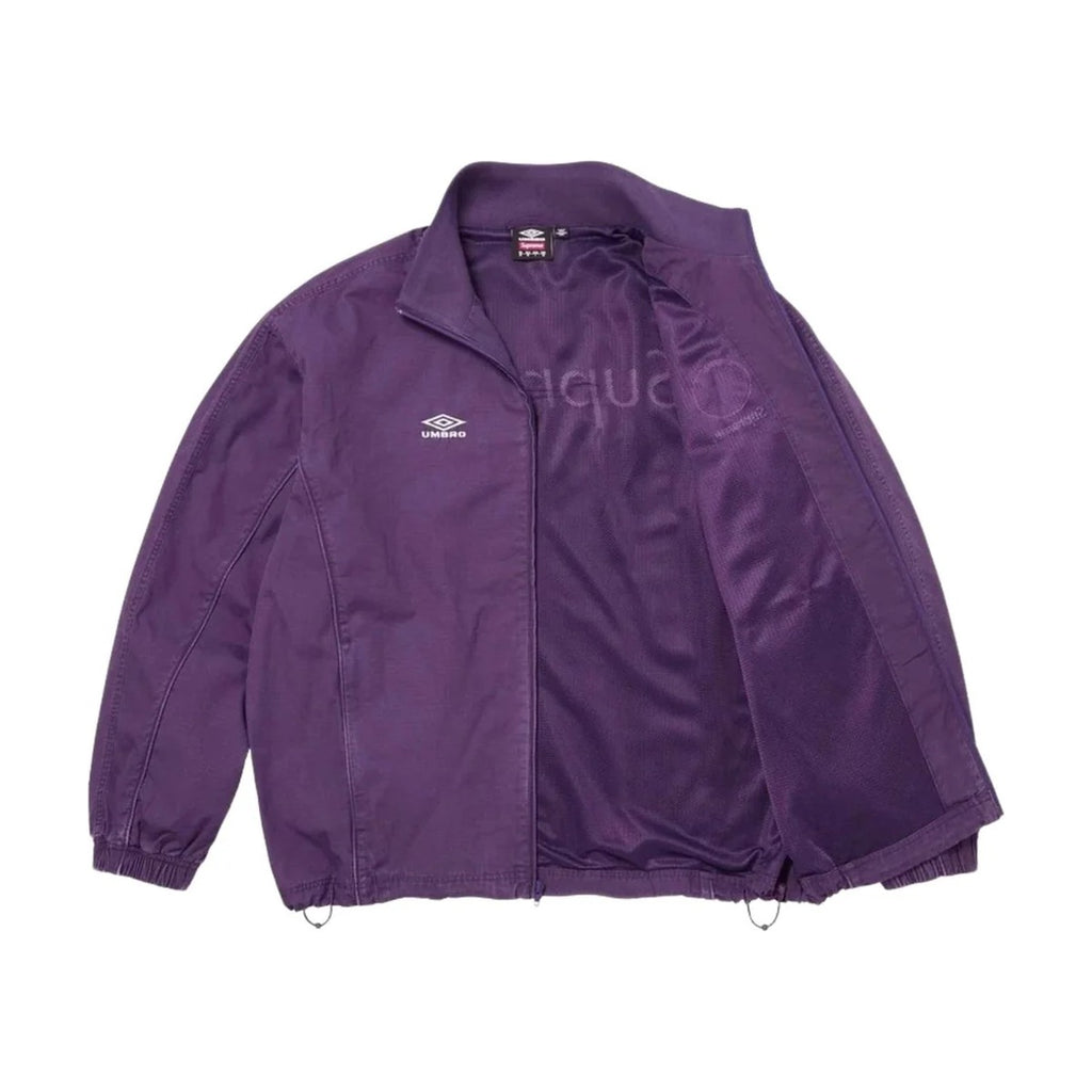 Supreme x Umbro Cotton Ripstop Track Jacket – Plum (SS26)