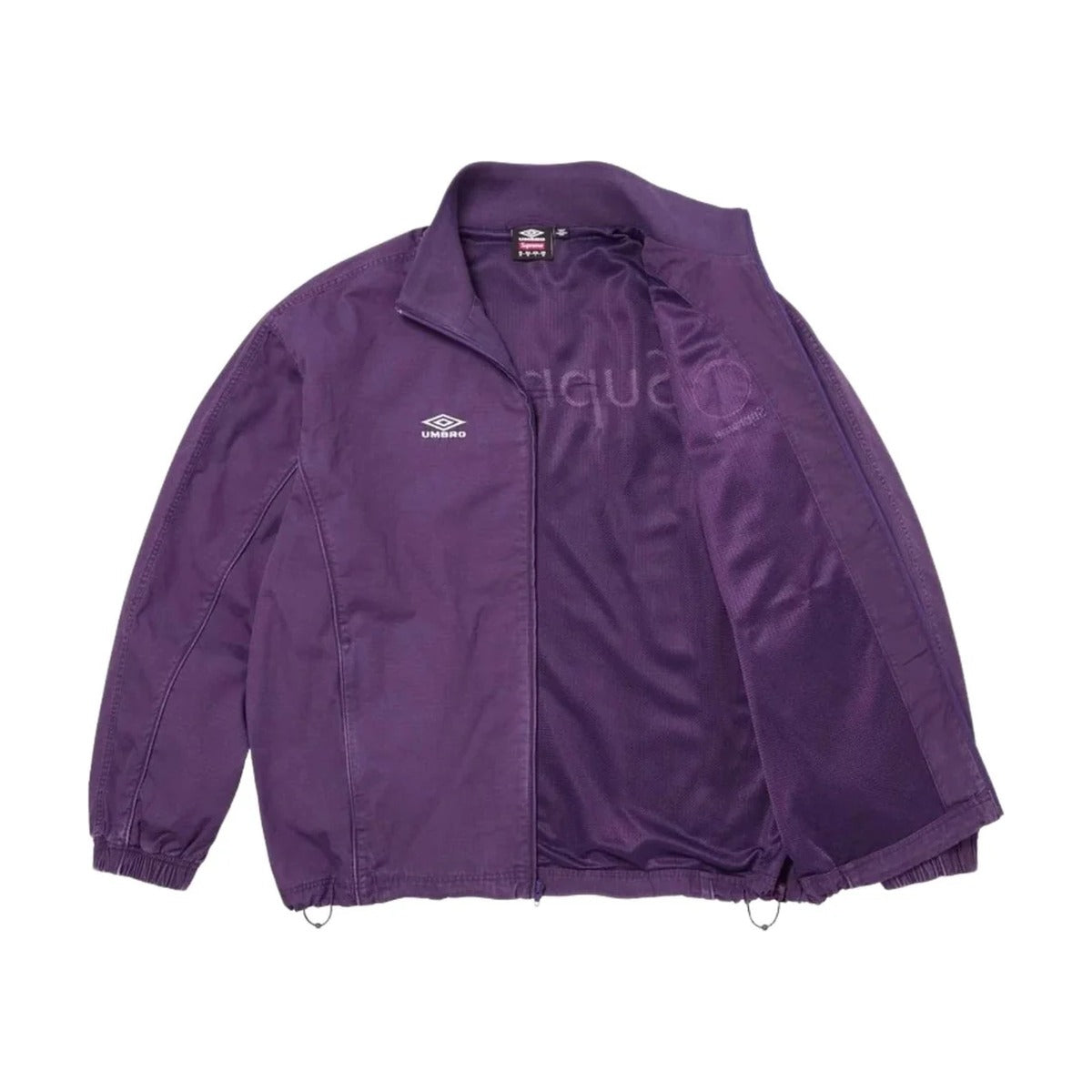 Veste de survêtement Supreme x Umbro en coton ripstop – Prune (PE26)