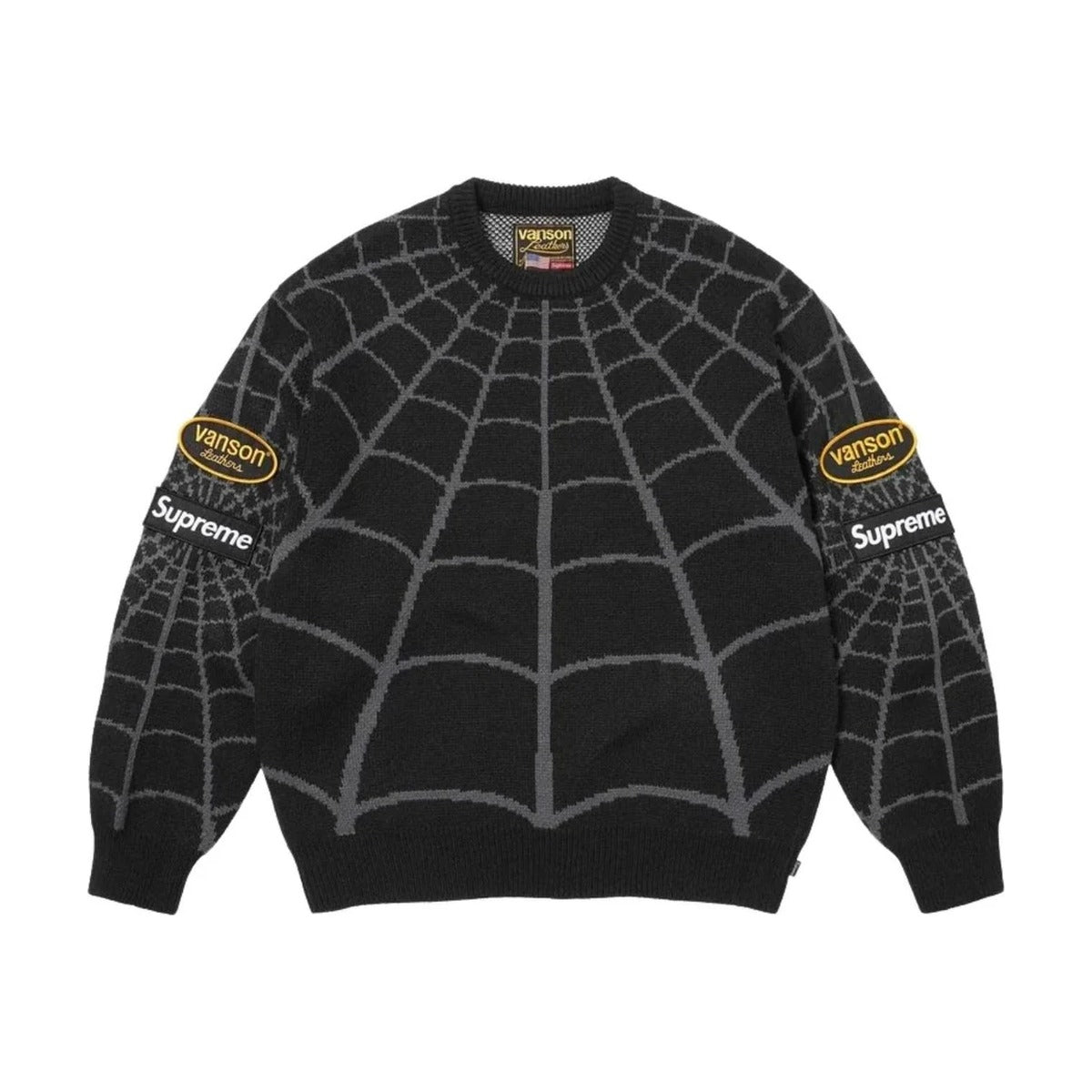 Pull Spider-Man Supreme x Vanson Leathers – Noir (PE26)