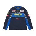 Supreme x Vanson Leathers L/S Top – Navy (SS26)