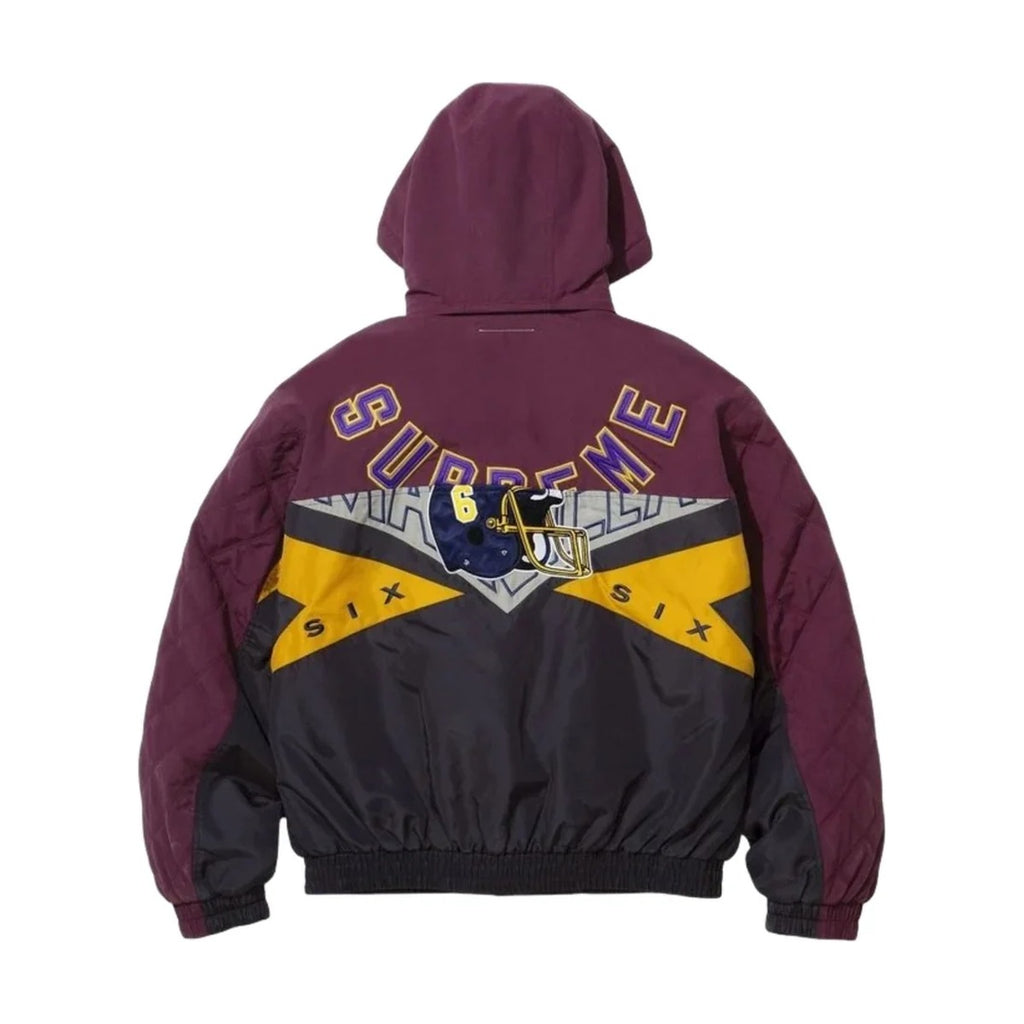 Supreme x MM6 Maison Margiela Split Stadium Jacket – Purple (SS26)