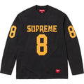 Supreme Affiliated L/S Football Top Black (SS25)