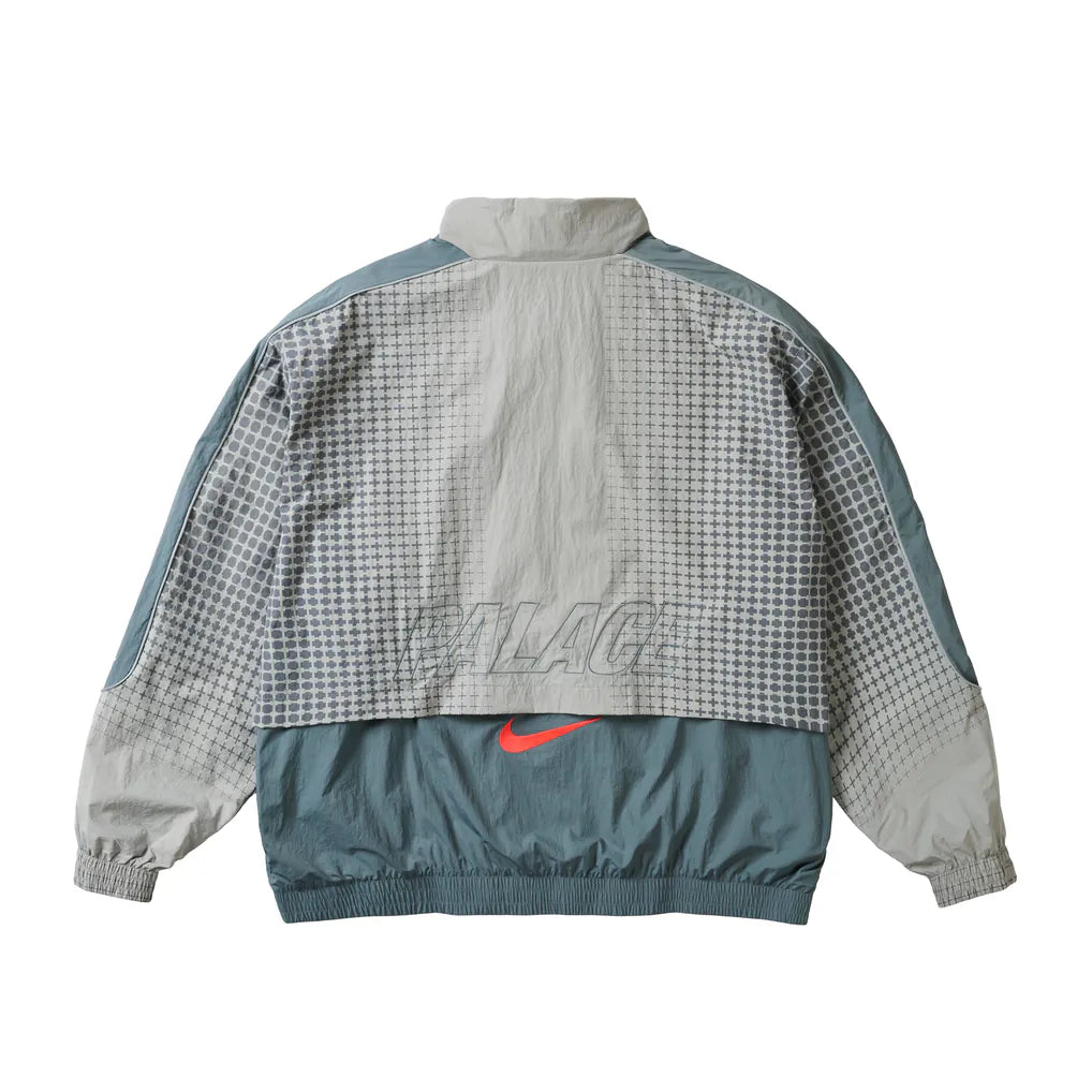 Palace x Nike England Solo Swoosh Track Jacket – Pewter Grey/Cool Grey (SS26)