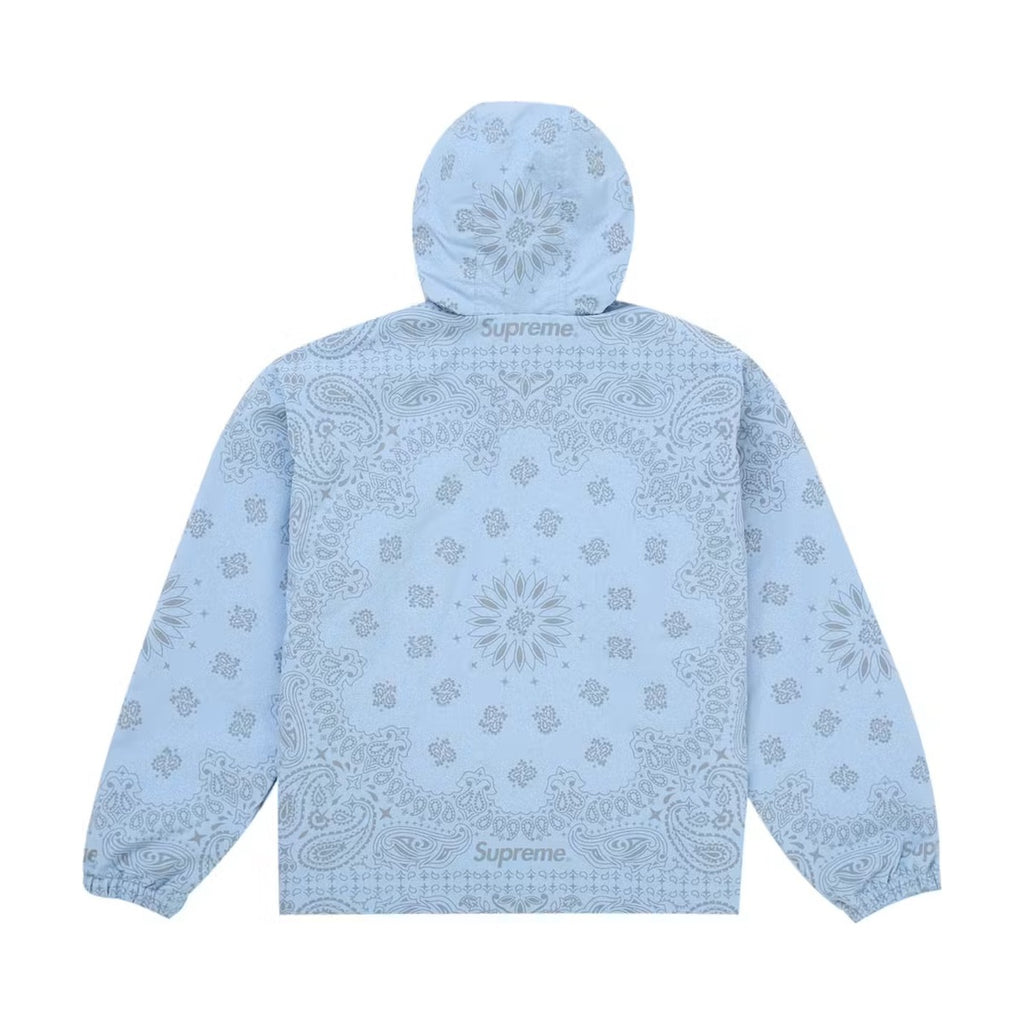 Supreme Reflective Bandana Anorak – Light Blue (SS26)