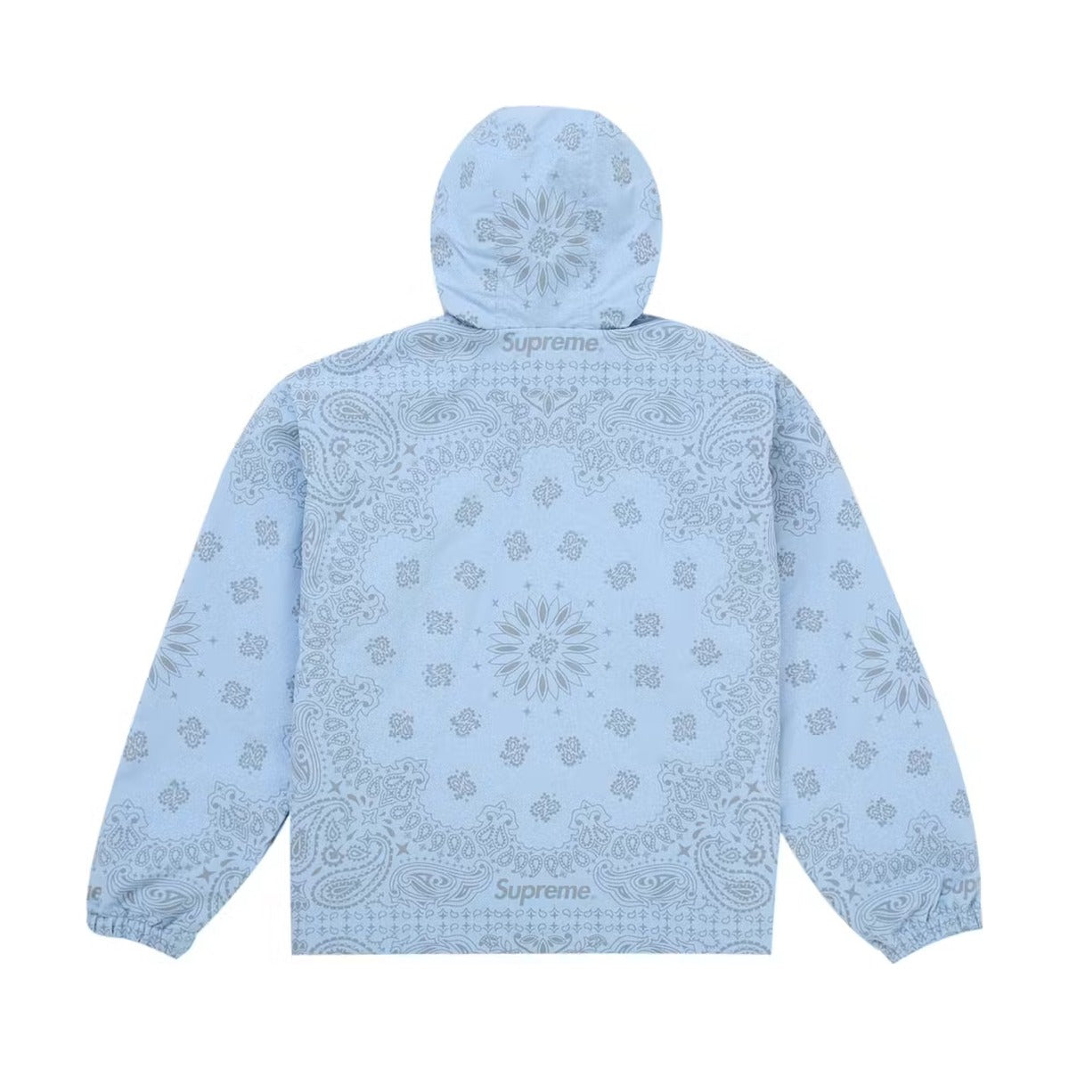 Supreme Reflective Bandana Anorak – Light Blue (SS26)