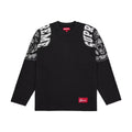Supreme Mascot L/S Football Top – Black (FW25)