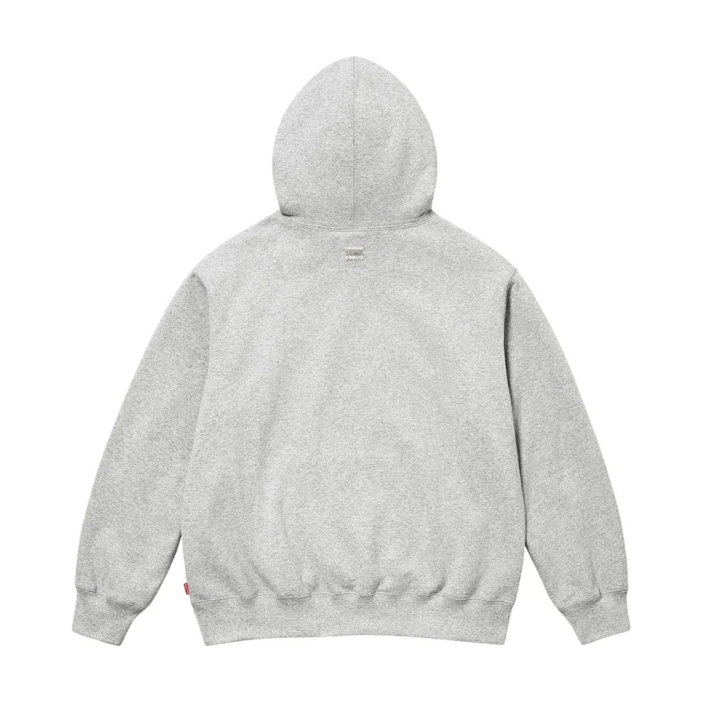 Sweat à capuche zippé Supreme x b.b. Simon gris (PE25)